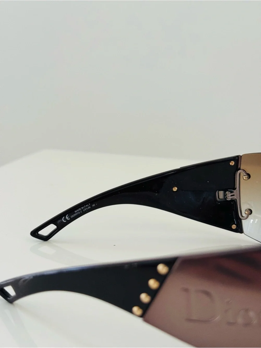 RARE ❤️‍🔥 Vintage Christian Dior Rimless sunglasses